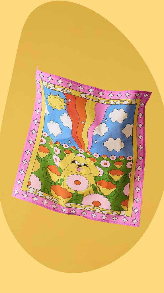 Be Cool Knot Wrap - 50cm x 50cm