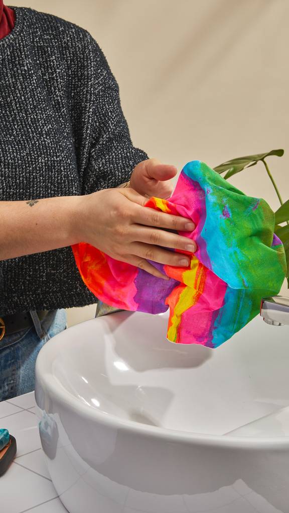 All The Colors Tenugui Wrap - 30cm x 90cm