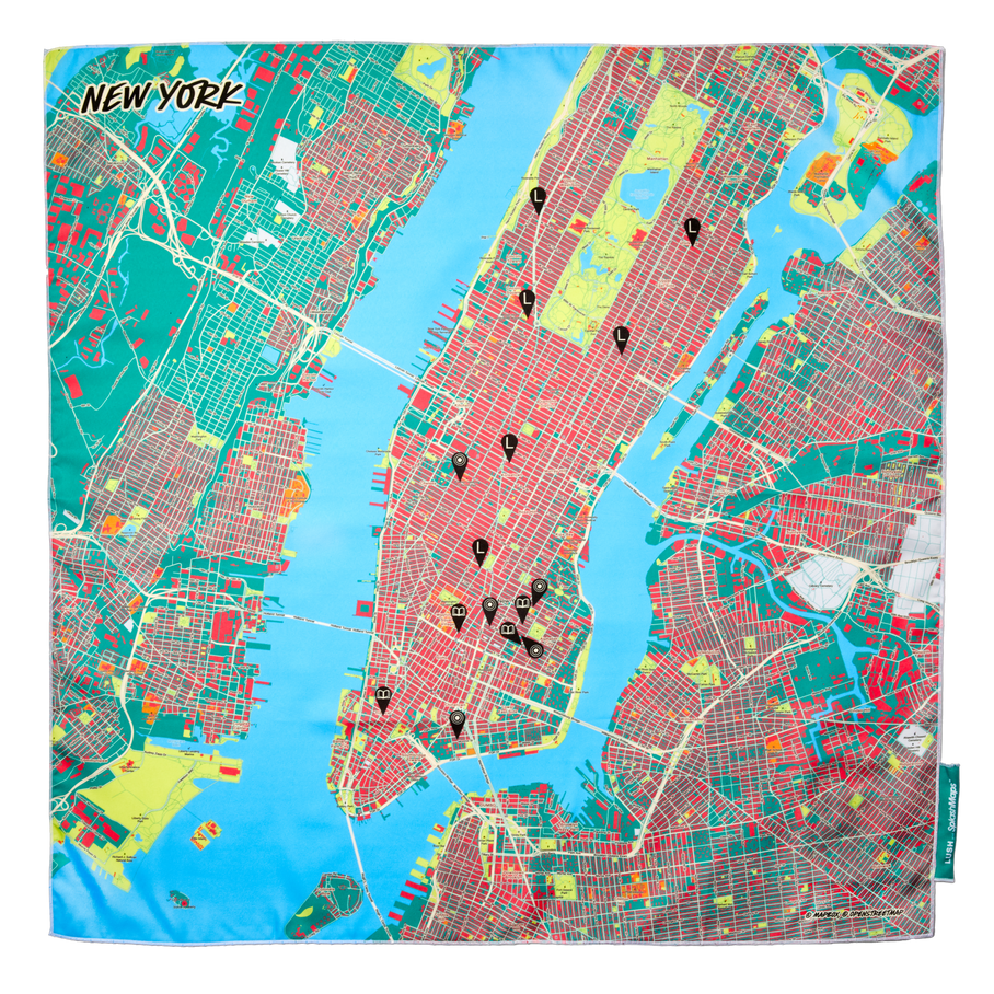 New York Knot Wrap - 70cm x 70cm