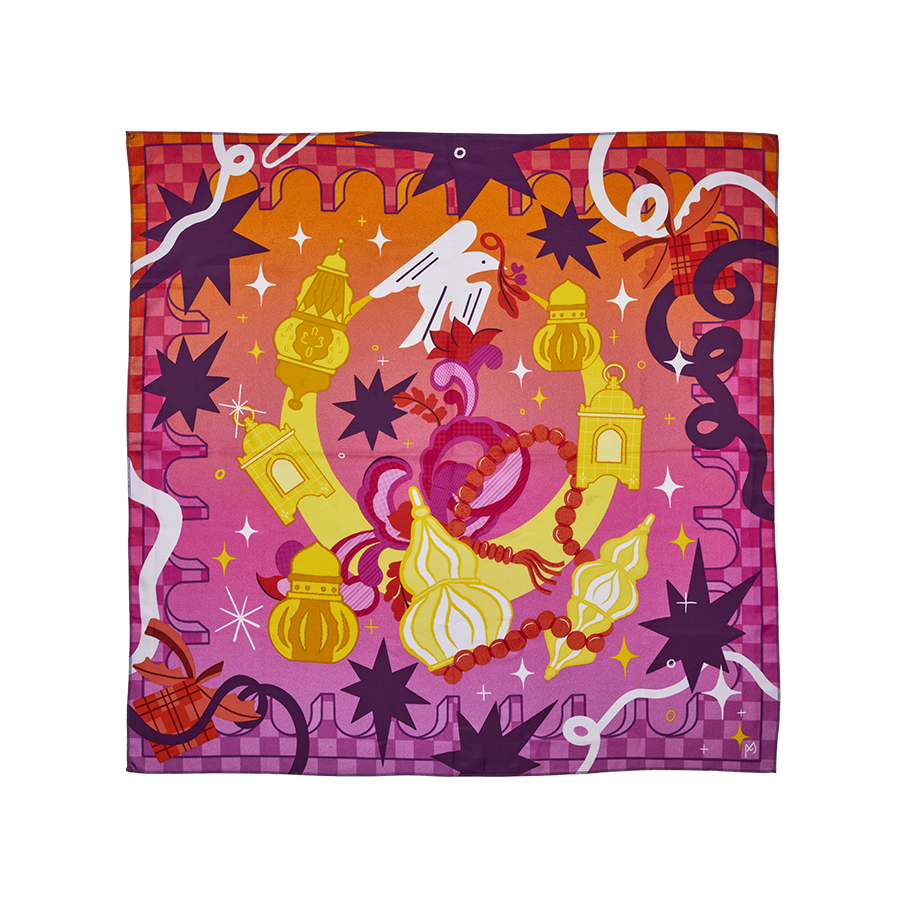 Guiding Light Knot Wrap - 100cm x 100cm