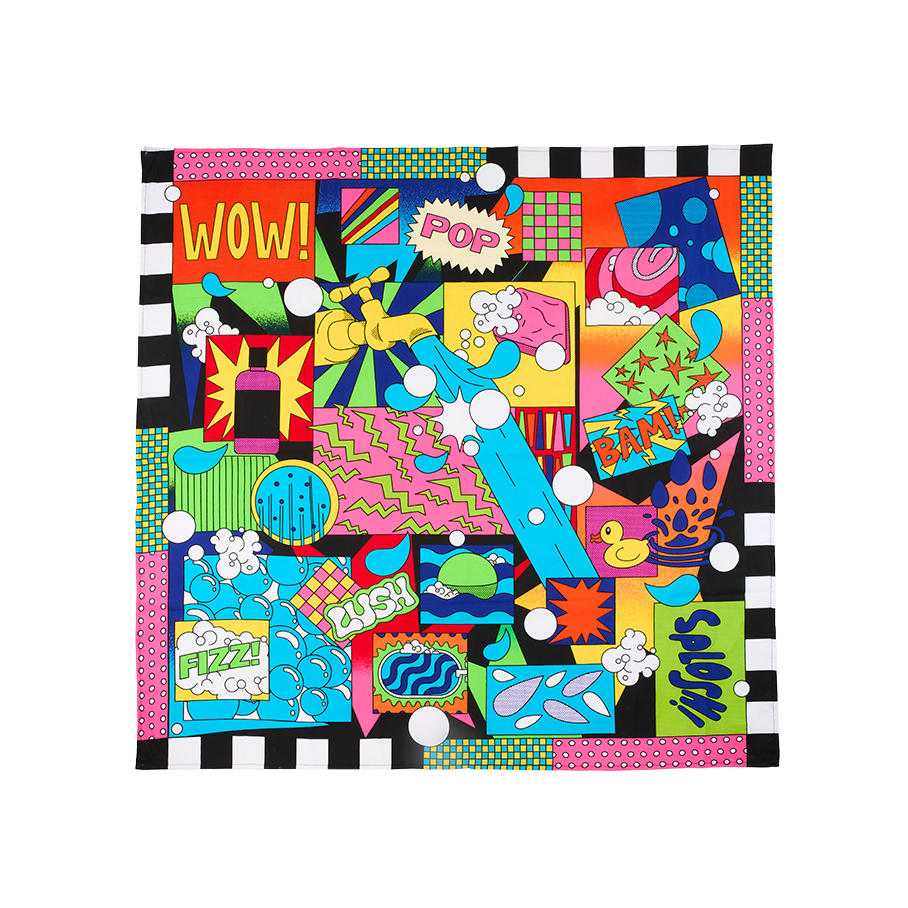 WOW! - 100cm x 100cm